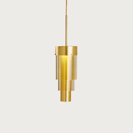 A-Spire Pendant Golden Smoke Gold
